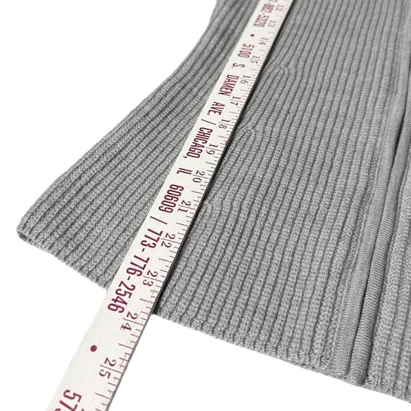 Escada Sport Virgin Wool Ribbed Cardigan - Picture 9 of 12